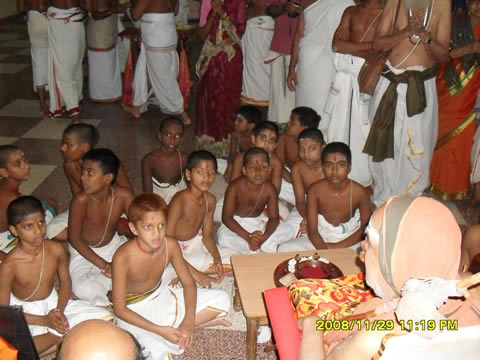 His Holiness visits Tiruvannamalai Sankara Matam